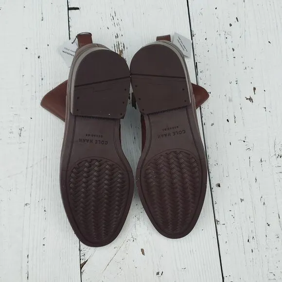 Cole Haan River Chelsea Bootie Waterproof Women Shoes US 6 / EU 36 Leather Brown