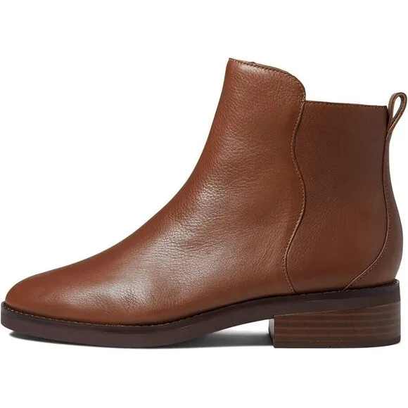 Cole Haan River Chelsea Bootie Waterproof Women Shoes US 6 / EU 36 Leather Brown