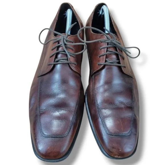 Cole Haan Shoes Size 10.5 M Cole Haan Nike Air Shoes Leather Oxford Shoes Brown