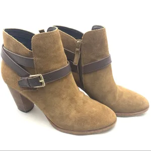 Cole Haan Suede Leather Ankle Boots 8B