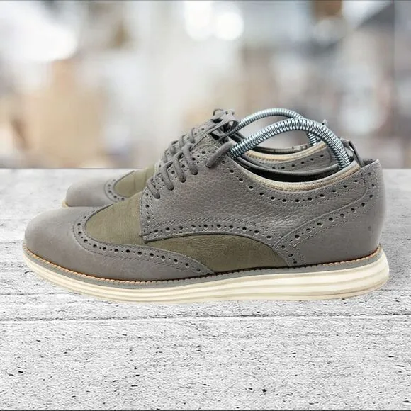Cole Hann Original Grant Novelty Oxford Shoes Men's Size 8‎ C22528 Grand Os