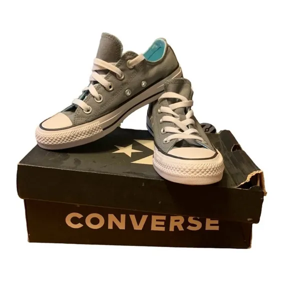Converse All Star Madison Ox Gray Low-Tops Women’s Size 5 NIB