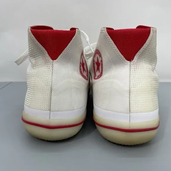 Converse All Star Pro BB Then &amp; Now Sneakers Shoes Basketball White Red Mens 9