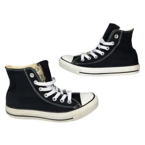 Converse All Star Shoes Womens 6 Black White Classic High Tops Skater Grunge