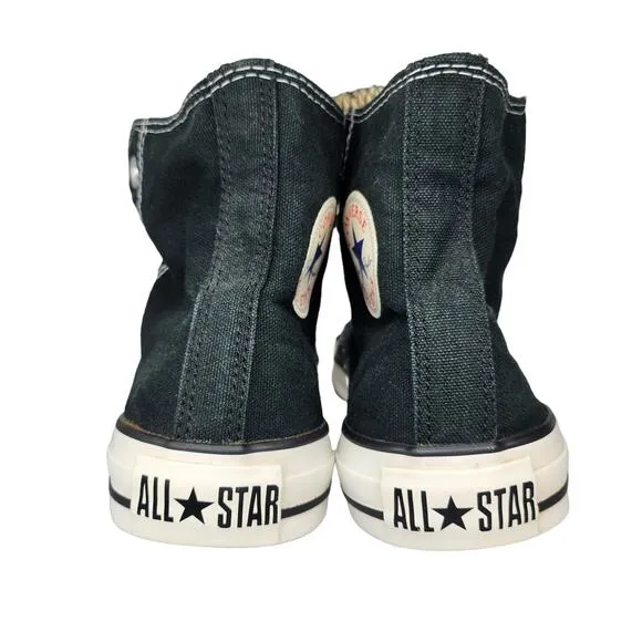 Converse All Star Shoes Womens 6 Black White Classic High Tops Skater Grunge