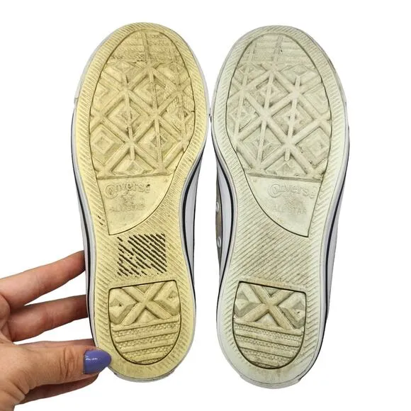 Converse All Star Shoes Womens 7 Pastel Tie Dye High Tops Yellow Hippie Hipster