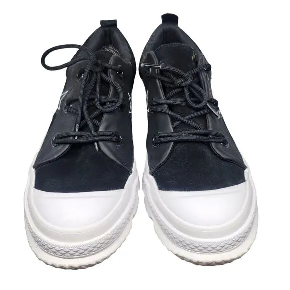 Converse All Star Shoes Womens 9.5 Mens 7.5 Gortex Black White Special Edition