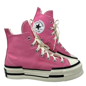 Converse Chuck 70 Plus High Top Shoes Skate Canvas Pink Women's Size A05466C