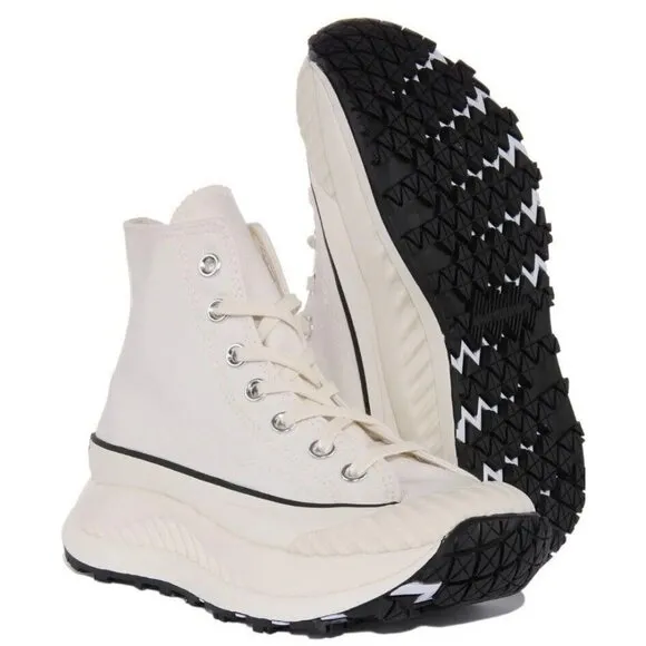 Converse Chuck Taylor 70 AT CX Platform Sneaker Vintage White Mens Multiple NWT