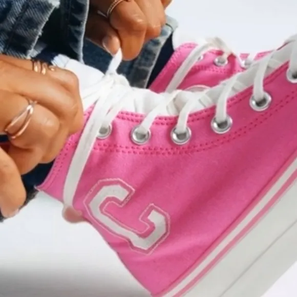 Converse Chuck Taylor All Star Lift Platform Varsity Shoes Size 7 for Wome