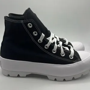 Converse Chuck Taylor All Star Lugged High Black Platform Boot Sneakers W8 NWB
