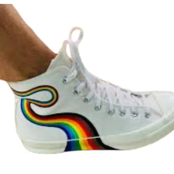 Converse Chuck Taylor All Star Pride Rainbow High Tops – Limited Edition LGBTQ 