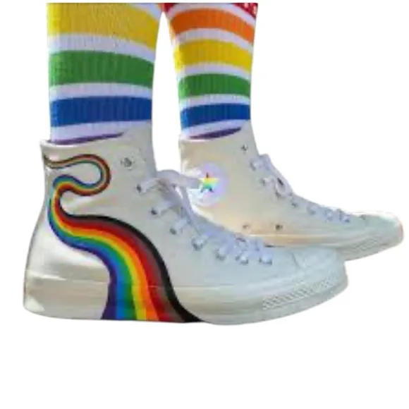 Converse Chuck Taylor All Star Pride Rainbow High Tops – Limited Edition LGBTQ 