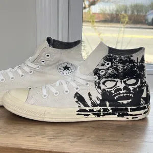 Converse Chuck Taylor All Star World Skulls Hi-Tops Men 10 Women 12