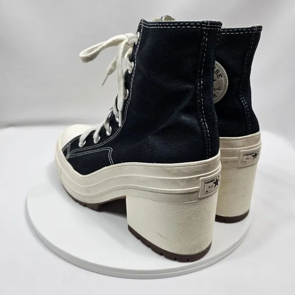 Converse Chuck Taylor Chuck 70 De Luxe Heel Shoes Black W8 M6 Platform A05347C