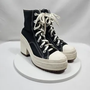 Converse Chuck Taylor Chuck 70 De Luxe Heel Shoes Black W8 M6 Platform A05347C