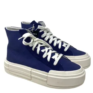Converse Chuck Taylor Cruise Seasonal Skate High Shoes Blue Canvas Women A05468C
