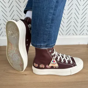 ⭐Converse Chuck Taylor Lift Platform Crafted Evolution 8.5 Womens Shoes A08174C