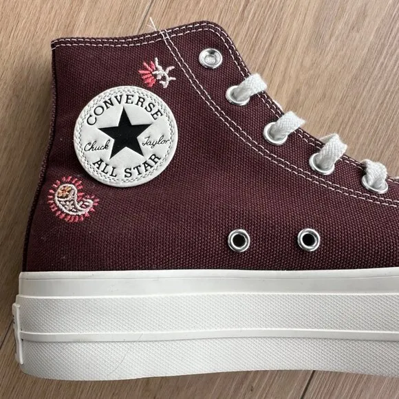 ⭐Converse Chuck Taylor Lift Platform Crafted Evolution 8.5 Womens Shoes A08174C