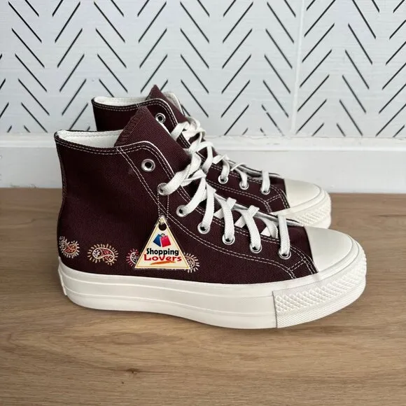⭐Converse Chuck Taylor Lift Platform Crafted Evolution 8.5 Womens Shoes A08174C