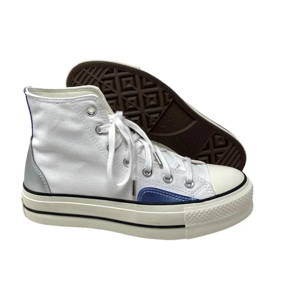 Converse Chuck Taylor Lift Platform High Canvas White Women's Size Shoes A09797C