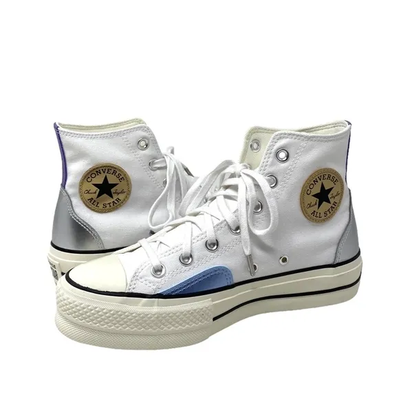 Converse Chuck Taylor Lift Platform High Canvas White Women's Size Shoes A09797C