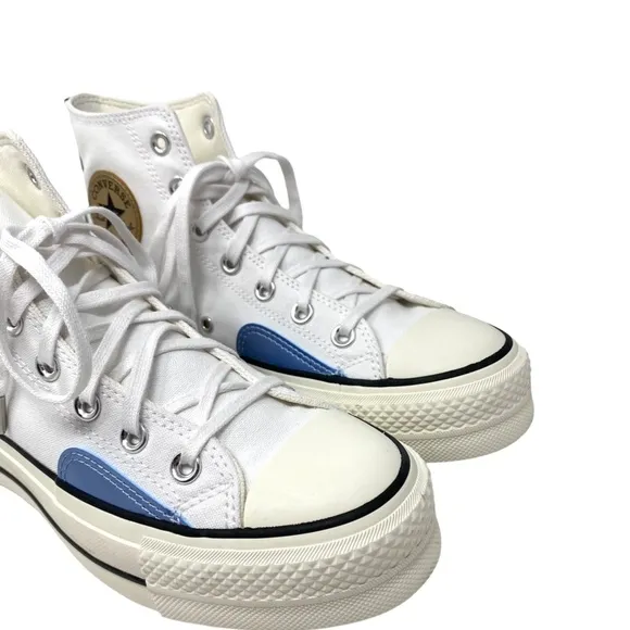 Converse Chuck Taylor Lift Platform High Canvas White Women's Size Shoes A09797C