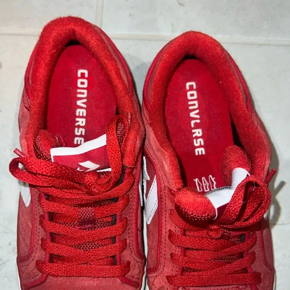 Converse Cons One Star Pro Skate Shoes 90's Block University Red
