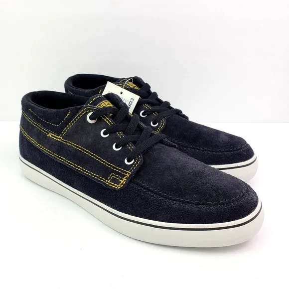 Converse Cons Sea Star LS Mid Mens Sz 9 Womens Sz 10.5 Black Skate Sneaker Shoe
