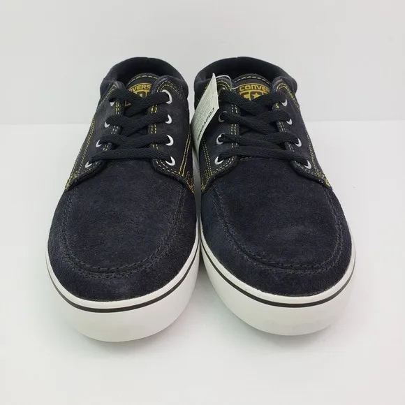 Converse Cons Sea Star LS Mid Mens Sz 9 Womens Sz 10.5 Black Skate Sneaker Shoe