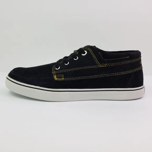 Converse Cons Sea Star LS Mid Mens Sz 9 Womens Sz 10.5 Black Skate Sneaker Shoe