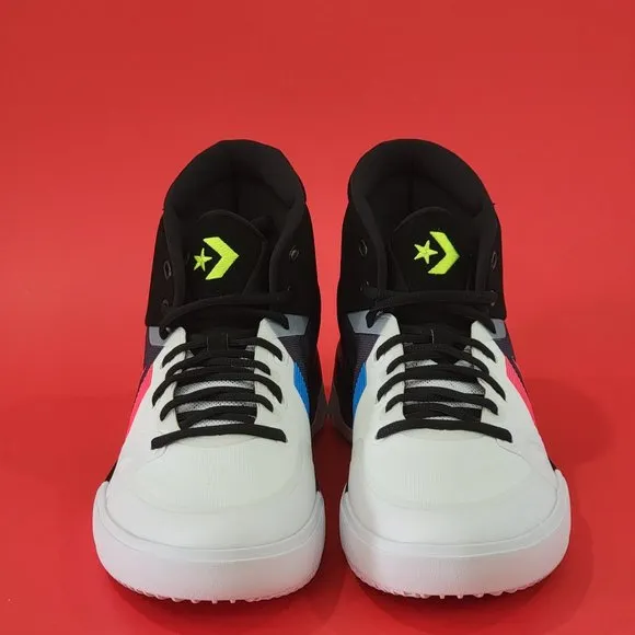 Converse G4 High 'White Blue Solar' Sneaker 166804C NWT