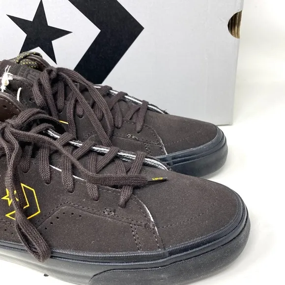 Converse Louie Lopez Pro Shoes Mid Top Suede Brown Women's Size Sneakers A01247C