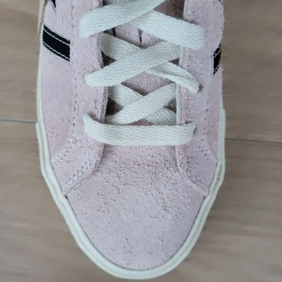 ⭐Converse One Star Academy Pro Ox Suede Low Women Shoes Sz 7 Pink Black A08490C⭐