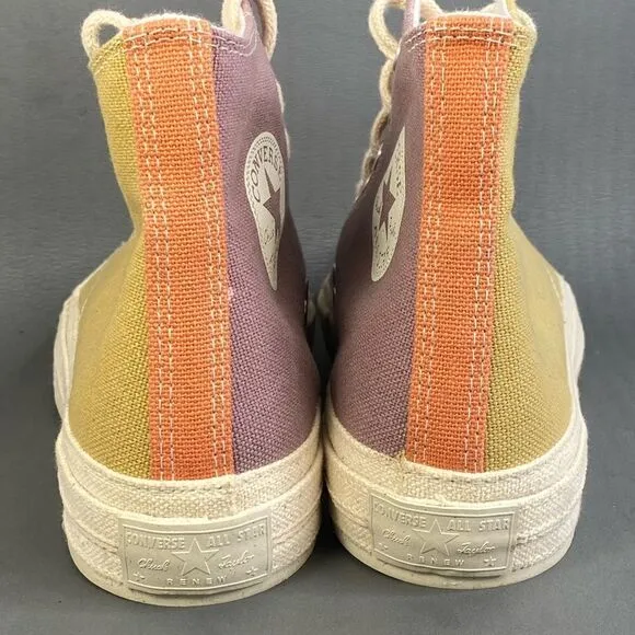 CONVERSE RENEW COTTON CHUCK 70 HI sneaker shoes mens size 10