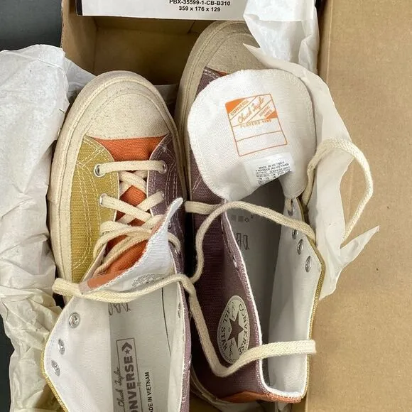 CONVERSE RENEW COTTON CHUCK 70 HI sneaker shoes mens size 10