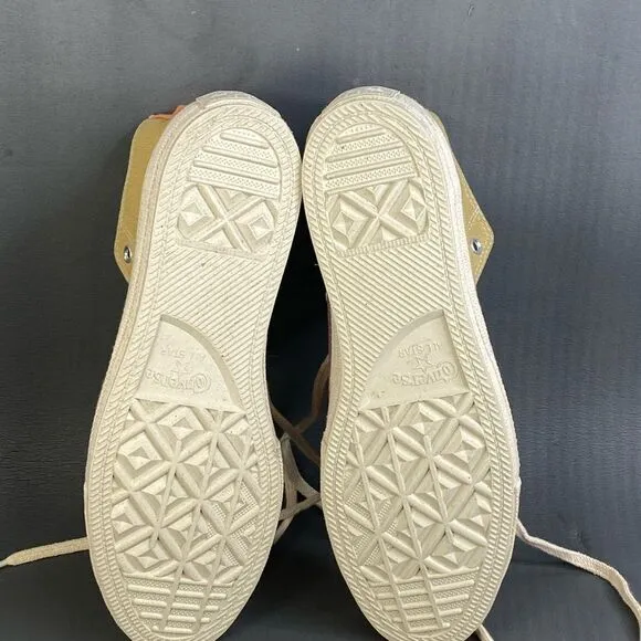 CONVERSE RENEW COTTON CHUCK 70 HI sneaker shoes mens size 10
