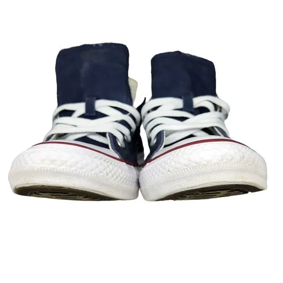 Converse Shoes Womens 9 Blue White Red Striped Double Tongue Low Tops Skater
