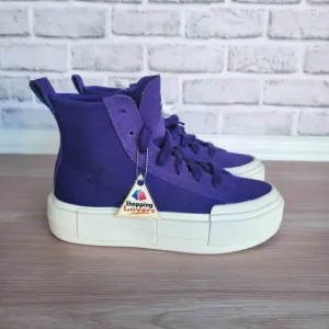 ⭐Converse Sz 5.5 Men Shoes Chuck Taylor All Star Cruise Purple Sneakers A10238C