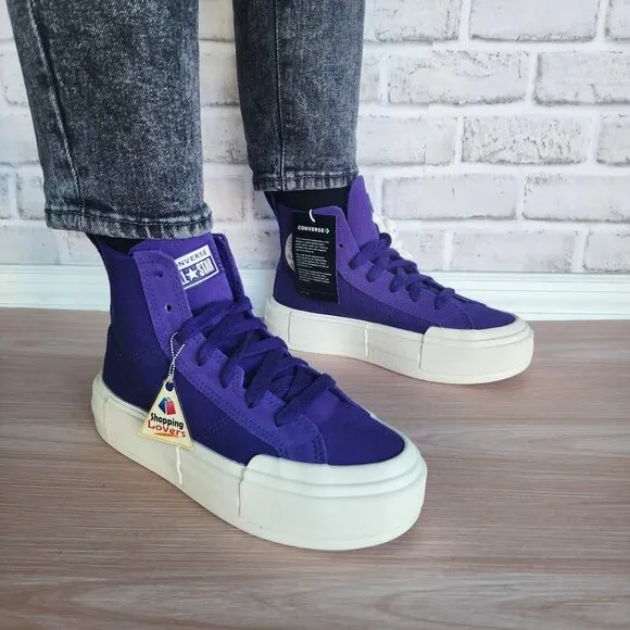 ⭐Converse Sz 5.5 Men Shoes Chuck Taylor All Star Cruise Purple Sneakers A10238C
