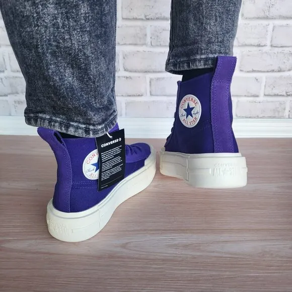 ⭐Converse Sz 5.5 Men Shoes Chuck Taylor All Star Cruise Purple Sneakers A10238C