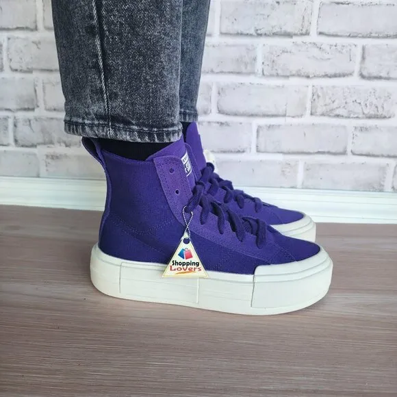 ⭐Converse Sz 5.5 Men Shoes Chuck Taylor All Star Cruise Purple Sneakers A10238C