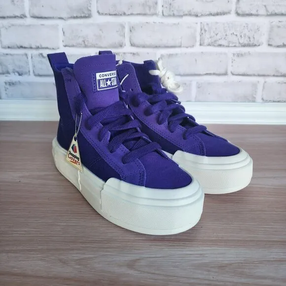 ⭐Converse Sz 5.5 Men Shoes Chuck Taylor All Star Cruise Purple Sneakers A10238C