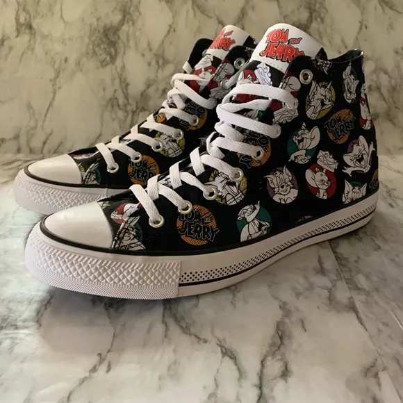 Converse x Tom and Jerry Hi-tops