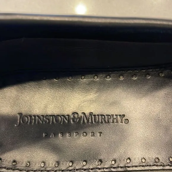 COPY - Johnston &amp; Murphy passport,  men’s leather shoes excellent condition siz…