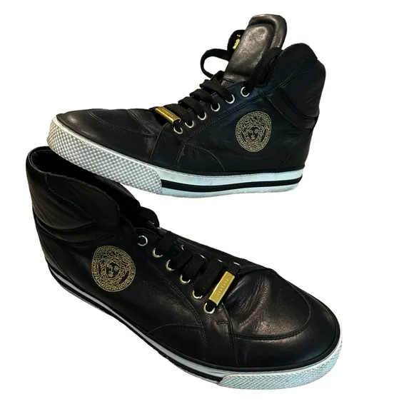COPY - Used Men Versace sz 11 high tops without box