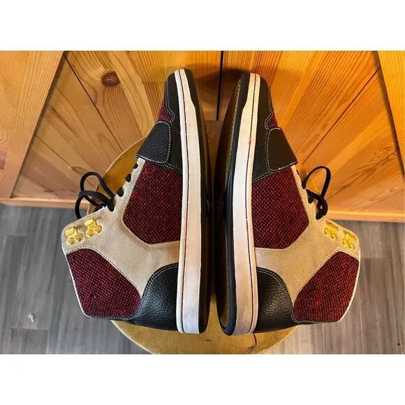 Creative Recreation Red/Black  Sneakers Shoes Size 11