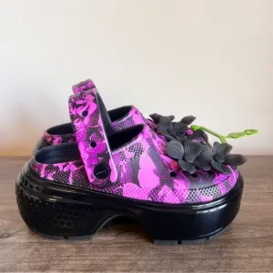 CROCS Stomp HF High Shine Unisex Clog Size 7 or 5 #B1887