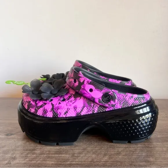 CROCS Stomp HF High Shine Unisex Clog Size 7 or 5 #B1887