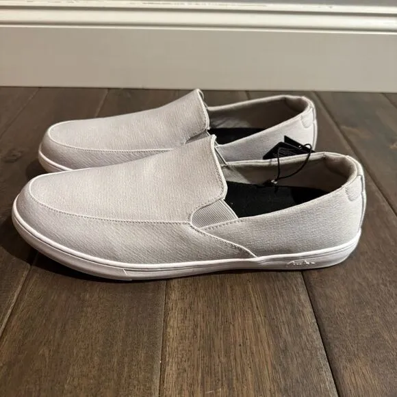 CUATER by Travis Mathew Slip-On Phenom Woven Golf Shoes Micro Chip Gray 13 NWT